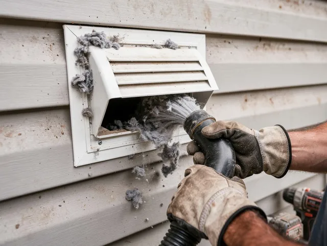 Professional dryer vent cleaning by Bell Dryer Vent Cleaning in Bell