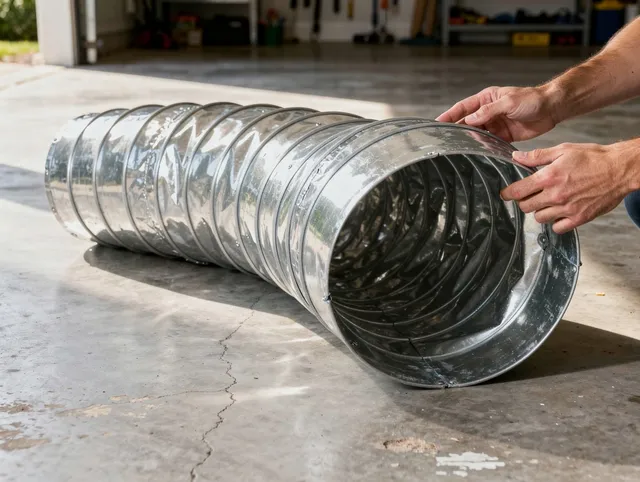 Bell Dryer Vent Cleaning specialist using advanced equipment for thorough duct cleaning in Bell
