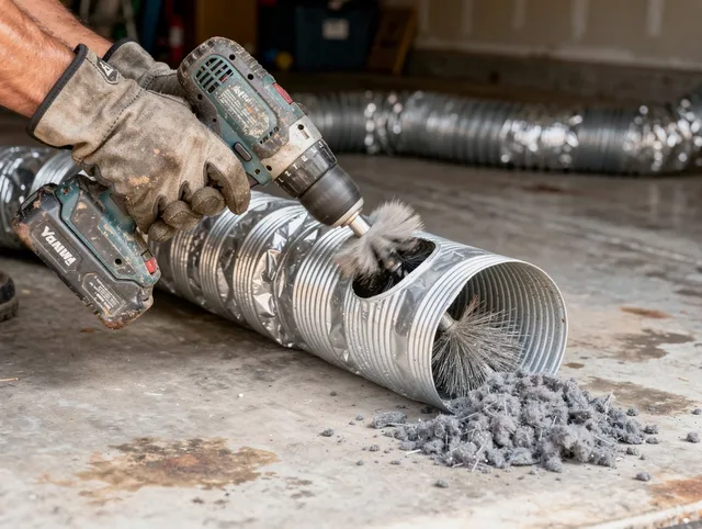 Professional duct cleaning by Bell Dryer Vent Cleaning in Bell