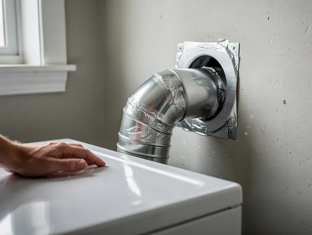 Bell Dryer Vent Cleaning expert performing professional dryer vent repair and installation in Bell